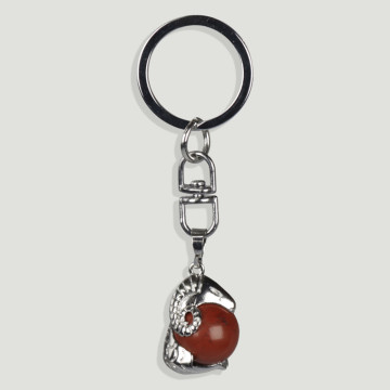 Remplacement du ZODIAC KEYRING. Porte-clés plaqué argent -Bélier