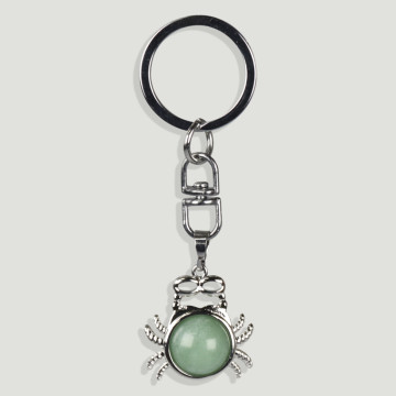 ZODIAC KEYRING replacement. Silver plated keychain -Cancer