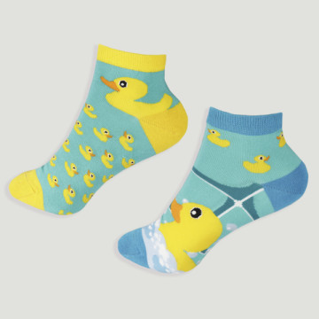 Crochet 09 - Chaussettes avec dessin de : canards de baignade