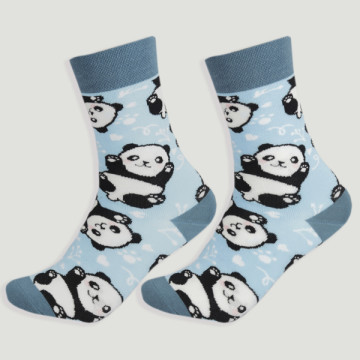 Crochet 35 - Chaussettes avec dessin de : ours polaires