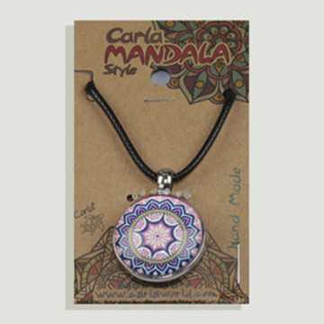 GANCHO 35. Colgante doble cara. Modelo: Mandala surtido. 