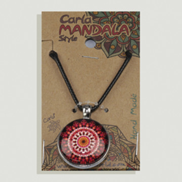 GANCHO 39. Colgante doble cara. Modelo: Mandala surtido. 