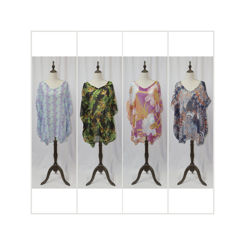 Chiffon poncho Chiffon poncho
