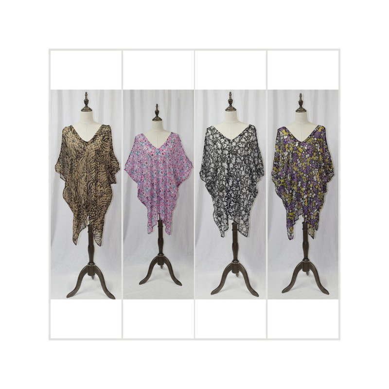 Chiffon poncho Chiffon poncho