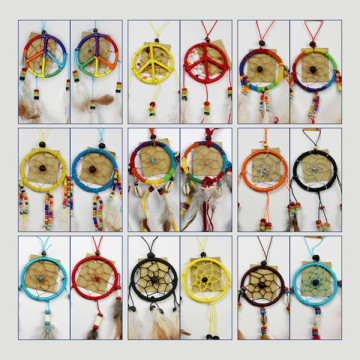 Dreamcatchers. Assorted models. 6cm