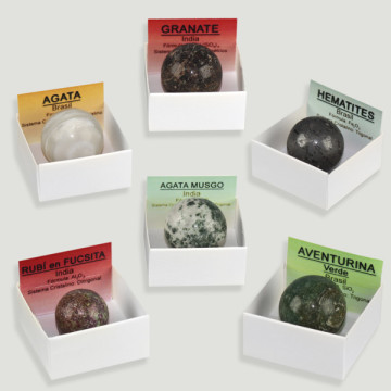 Boîte 4x4 - Boule minérale assortie