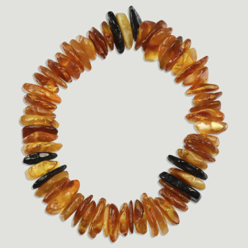 AMBER. Elastic bracelet. big chip