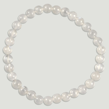 MOONSTONE. Pulseira elástica. Qualidade extra. Bola 6 mm