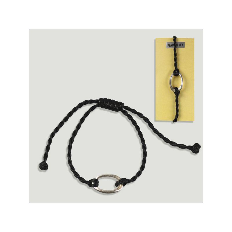 OVAL PLATA. Pulsera ajustable OVAL PLATA. Pulsera ajustable
