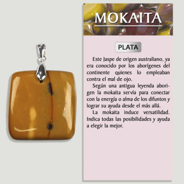 MOKAITA. SILVER pendant. Assorted shapes