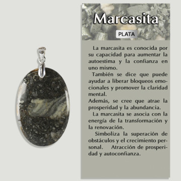 MARCASITA. Colgante PLATA. Formas surtidas