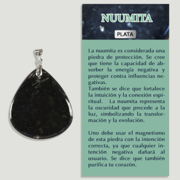 NUUMITE. Pendentif ARGENT. Formes assorties