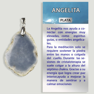 ANGELITA. Colgante PLATA. Formas surtidas