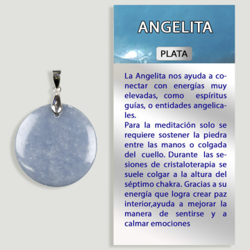 ANGELITA. Pendentif ARGENT. Formes assorties