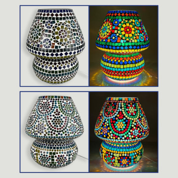 Lámpara cristal India 24x30cm. Modelos surtidos