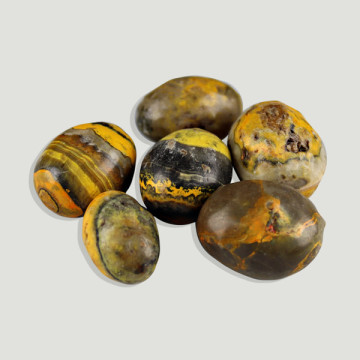 Rolled. 100gr bag. Eclipse Jasper. 2-4cm approx.