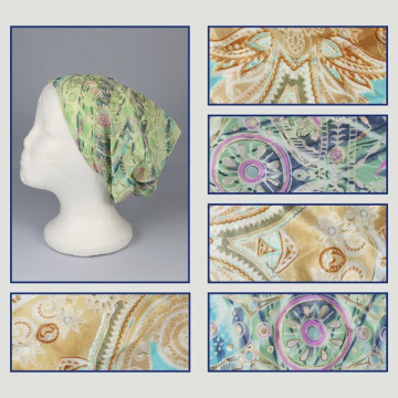 Gancho 10. Bandana Poliéster (Efecto seda).