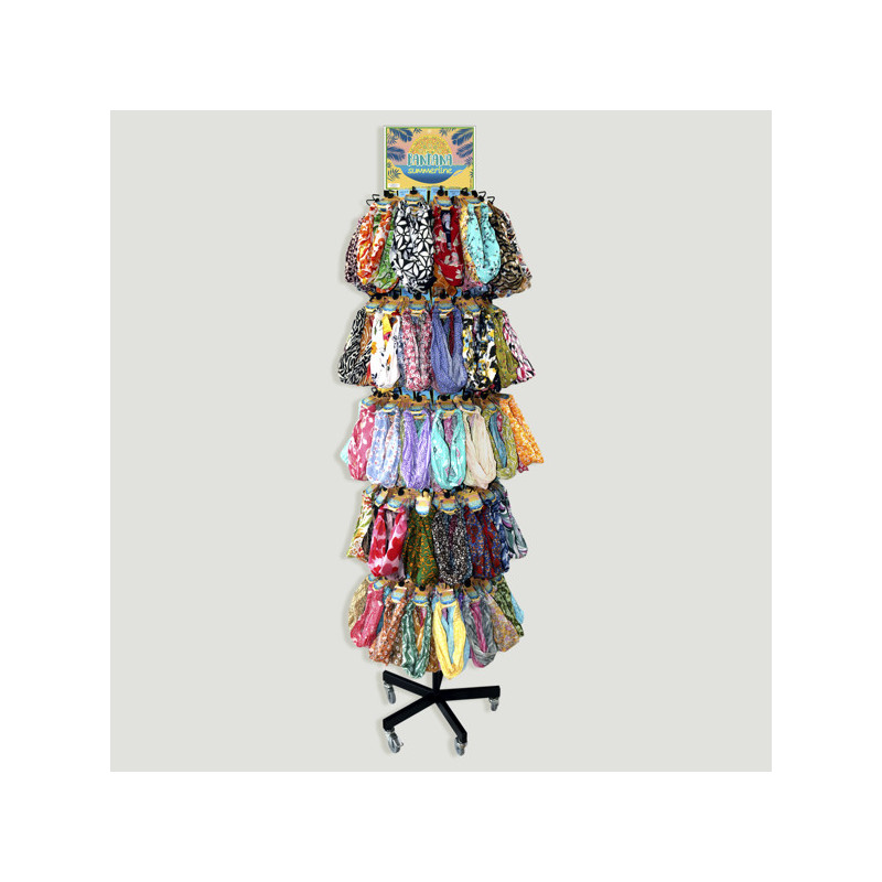 BANDANA Summerline. Expositor con 480 piezas BANDANA Summerline. Expositor con 480 piezas