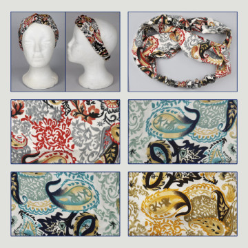 Gancho 11. Bandana poliéster efecto seda y doble nudo. 