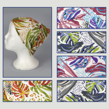 Gancho 51. Bandana poliéster efecto seda. 