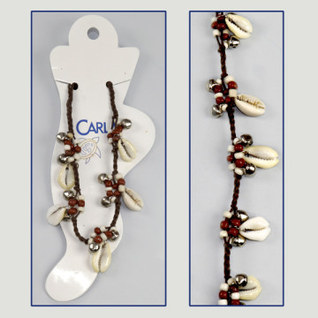 HOOK 68. Beaded anklet. Assorted models