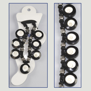 GANCHO 72. Tobillera abalorios. Modelos surtidos
