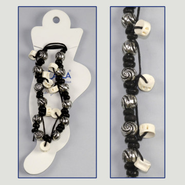 HOOK 74. Beaded anklet. Assorted models