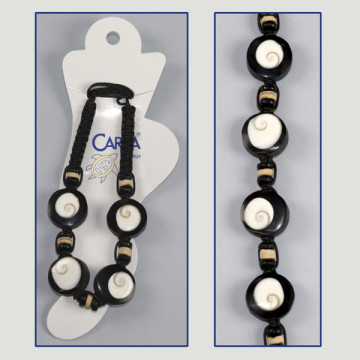 GANCHO 76. Tobillera abalorios. Modelos surtidos