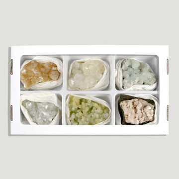 Zeolites. 6-7cm approx.
