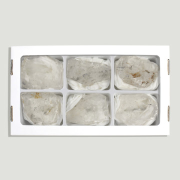 Free-form Rock Crystal Sheet. 6-7cm approx.