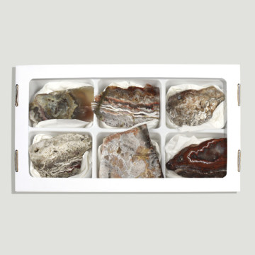 Lazo-Loco Agate Sheet free form. 6-7cm approx.