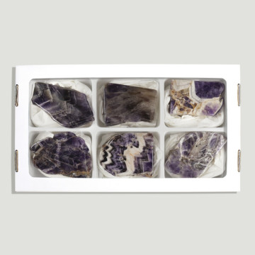 Amethyst veneer free form. 6-7cm approx.