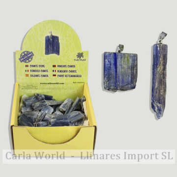 CIANITA. Irregular pendants.