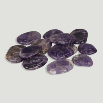 Polished flat tumbled...