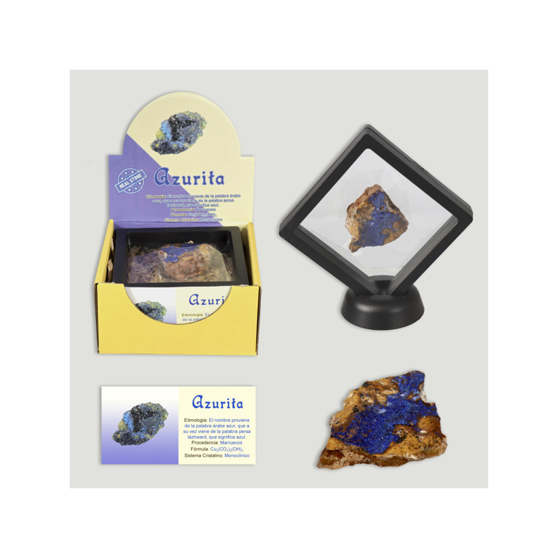 Authentic mineral collection. Azurite. Authentic mineral collection. Azurite.