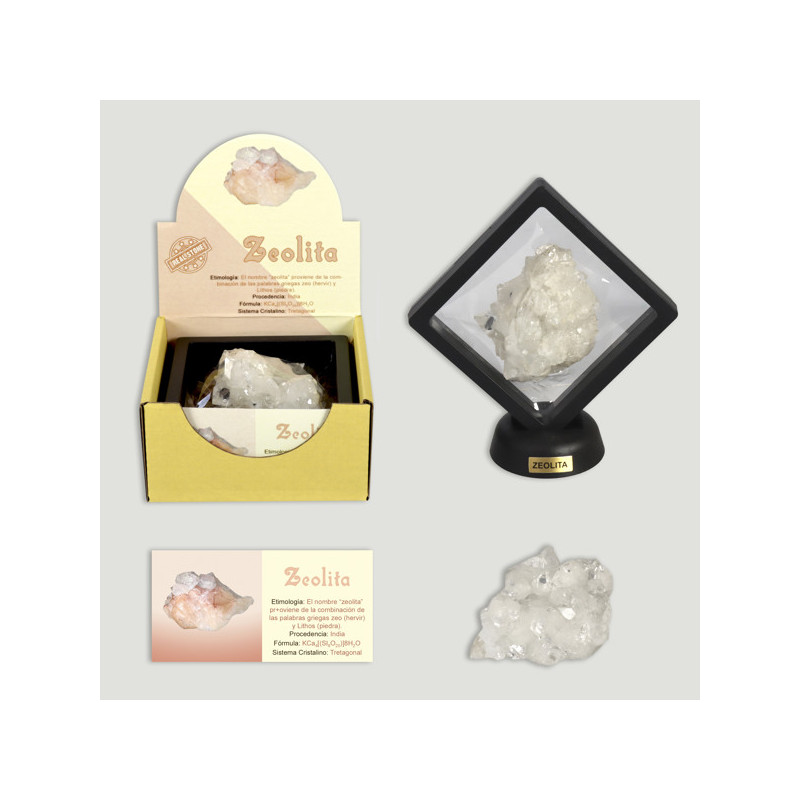 Colección minerales auténticos. Zeolita. Colección minerales auténticos. Zeolita.