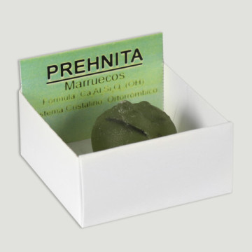 4x4 Box - Prehnite Nodule - Morocco (Medium)