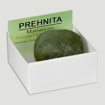 4x4 Box - Prehnite Nodule - Morocco (Large)