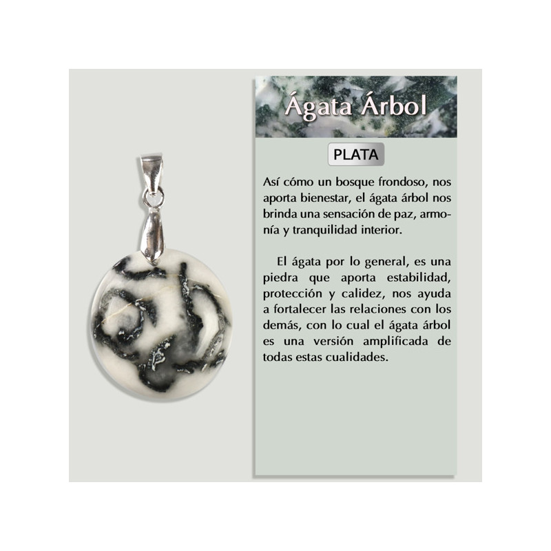 ÁGATA DE ÁRVORE. Pingente PRATA. Formas variadas ÁGATA DE ÁRVORE. Pingente PRATA. Formas variadas