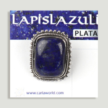 Open Silver ring. Lapislazuli. From 5.5 to 8gr. (PRICE PER GRAM)