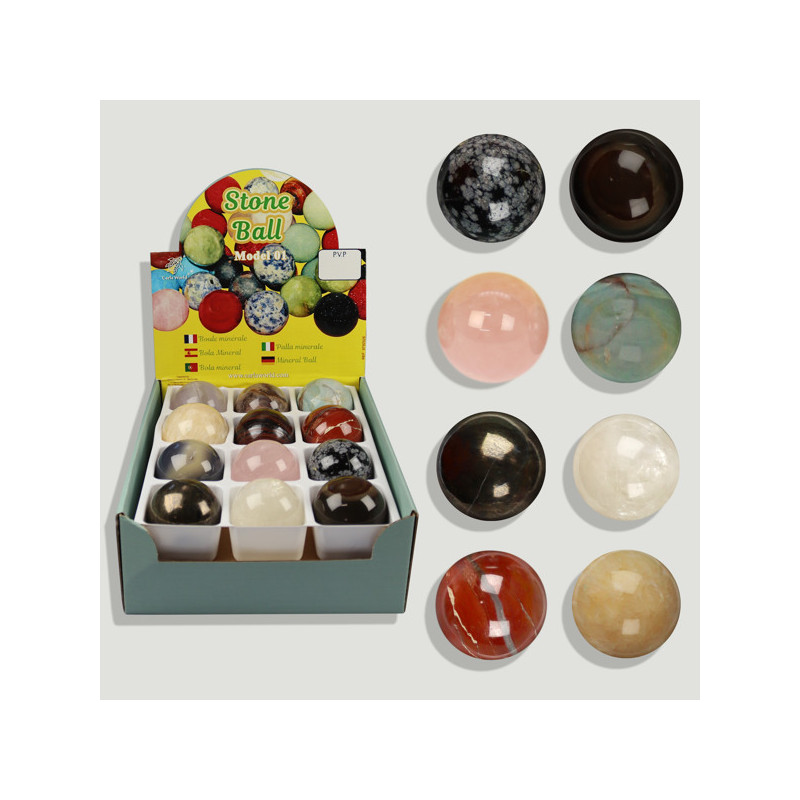 MINERAL BALLS. Balls 45 / 50mm. Model 01 MINERAL BALLS. Balls 45 / 50mm. Model 01