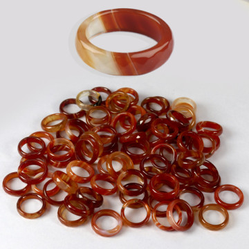 REPLACEMENT. STONE RINGS. Ring. Faceted Carnelian Agate