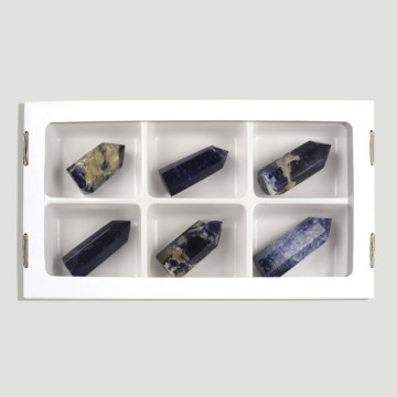 Sodalite tips. 30-50gr approx. (H6)