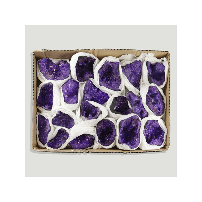 Bandeja Geoda/Drusa. Malva. 39x24 cm Bandeja Geoda/Drusa. Malva. 39x24 cm