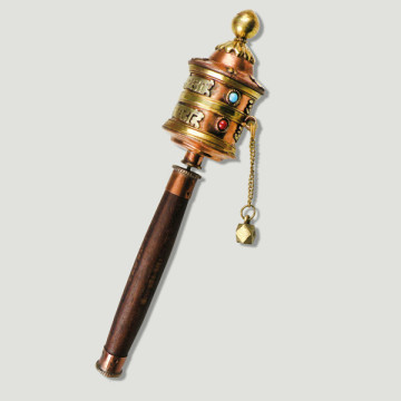 Mantra Prayer Wheel 21.25cm