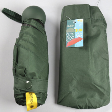 REMPLACEMENT. Parasol pluie et soleil. C03 - Vert foncé