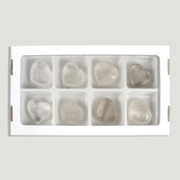 Crystal Quartz Heart. Madagascar. 4.5-6cm.