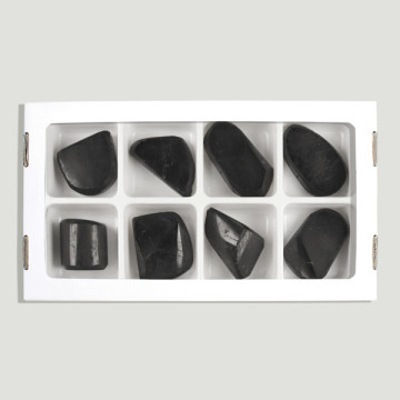 Turmalina Negra pulida forma libre. 4,5-6cm aprox.