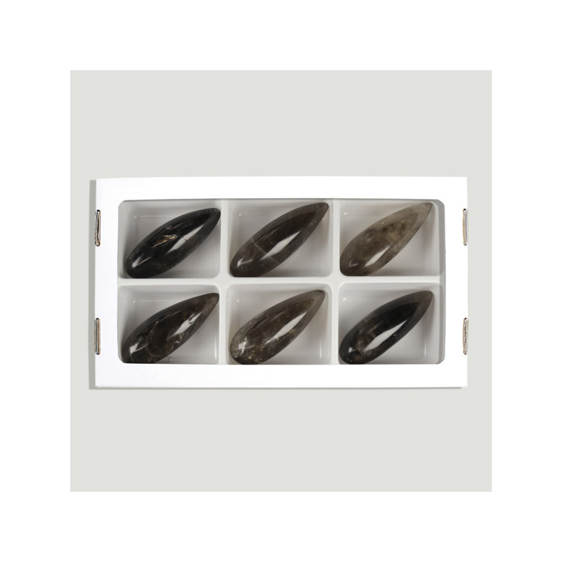 Massage stick. Smoky Quartz. 6-8cm. Massage stick. Smoky Quartz. 6-8cm.