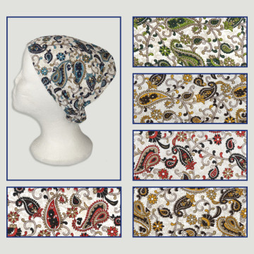 Gancho 49. Bandana poliéster efecto seda. 